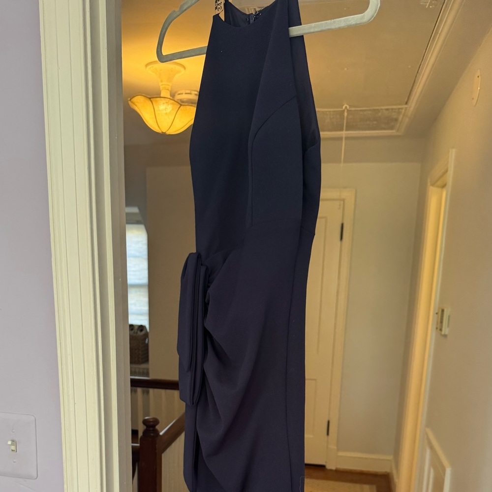 Elegant Navy Dress